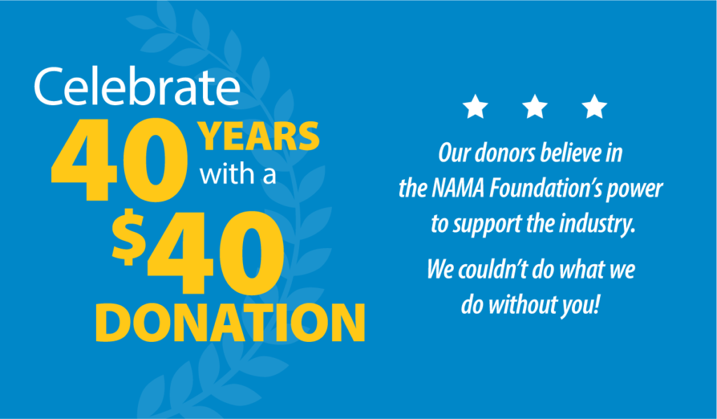 To give a $40 donation, please check the "Other" box and write in the amount.