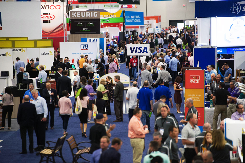 The NAMA Show crowd of attendees