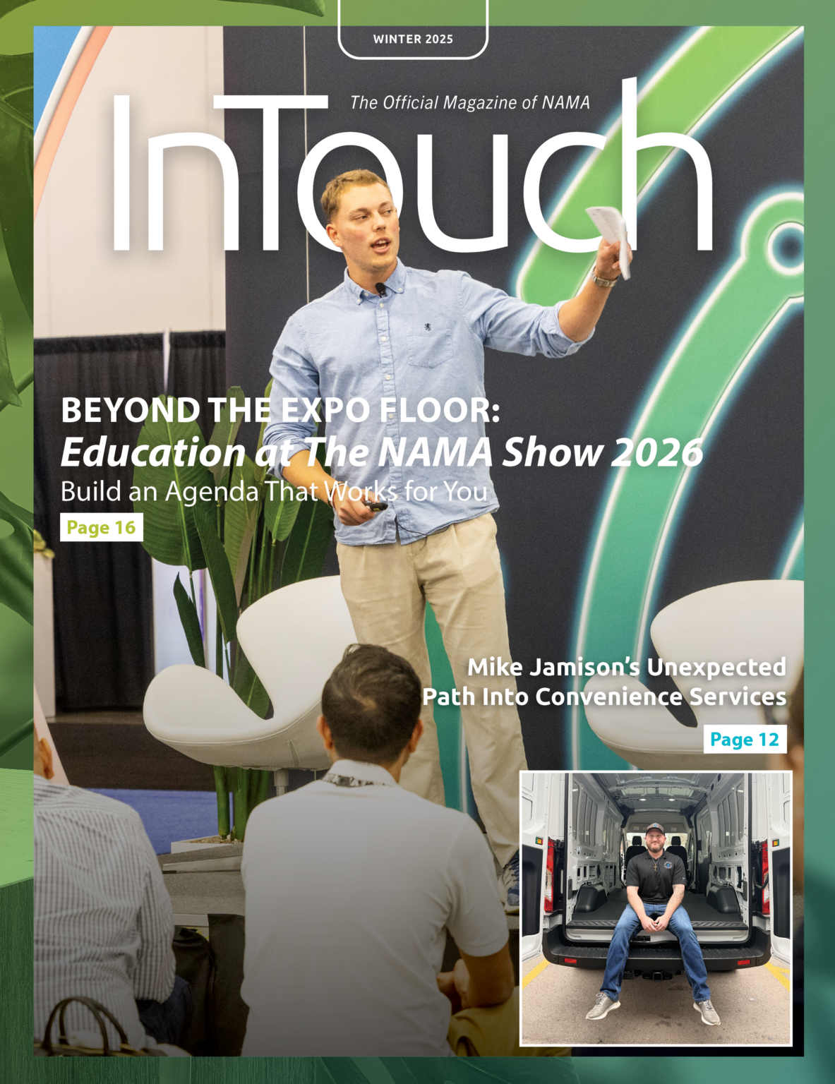 magazine cover of the Winter 2025 issue of InTouch
