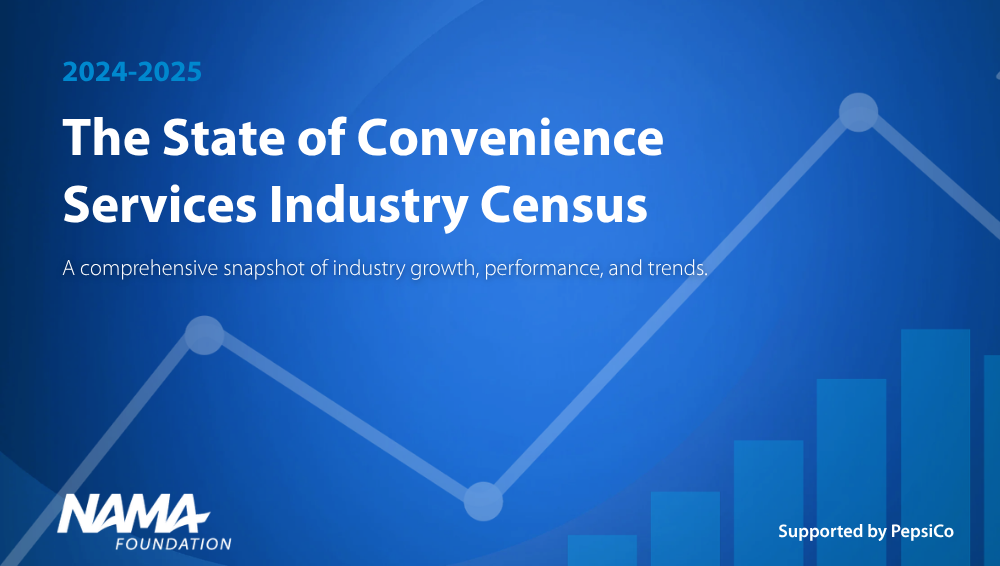 graphic with header The State of Convenience Services Industry Census