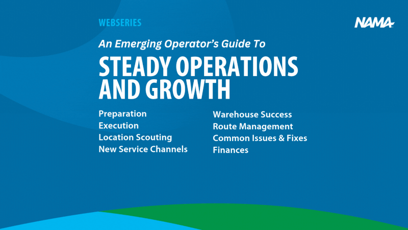 steady operations and growth graphic